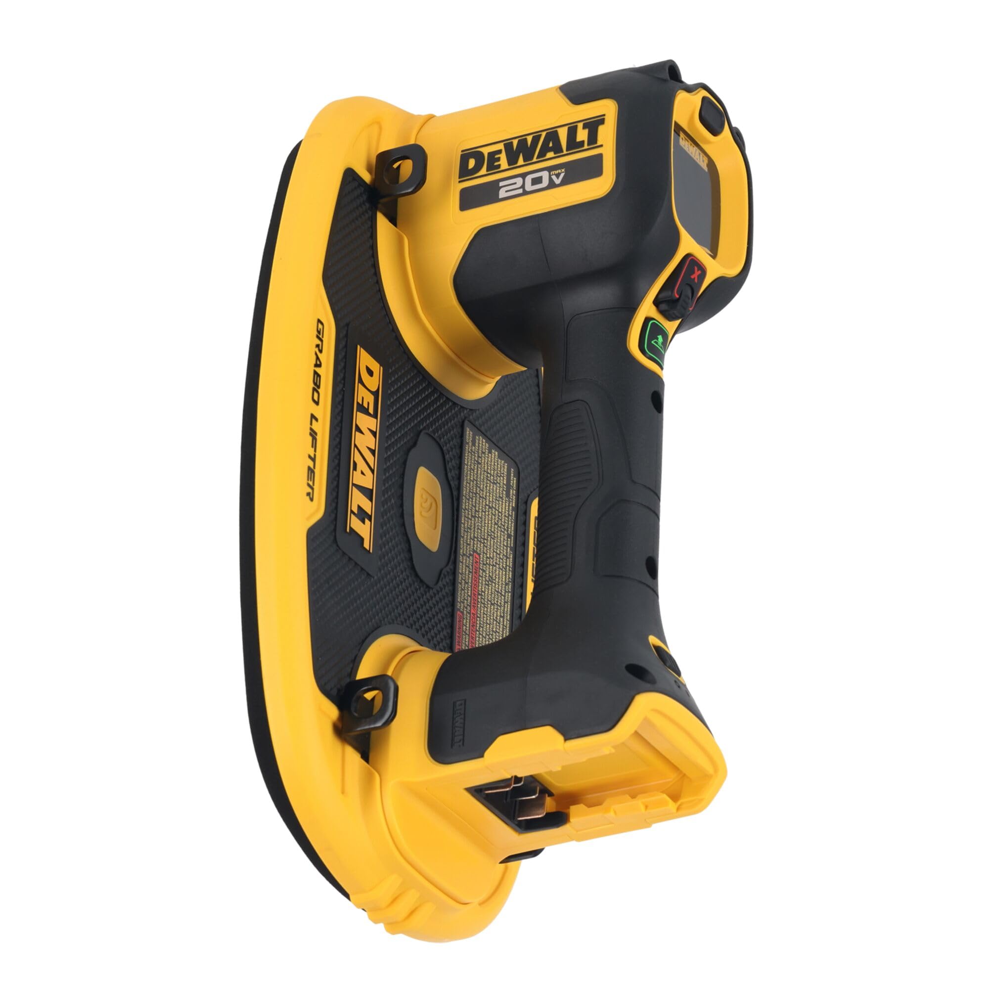 DEWALT Sollevatore a ventosa GRABO senza fili, 20 V, solo strumento nudo, capacità di carico fino a 120 kg (DCE592B)