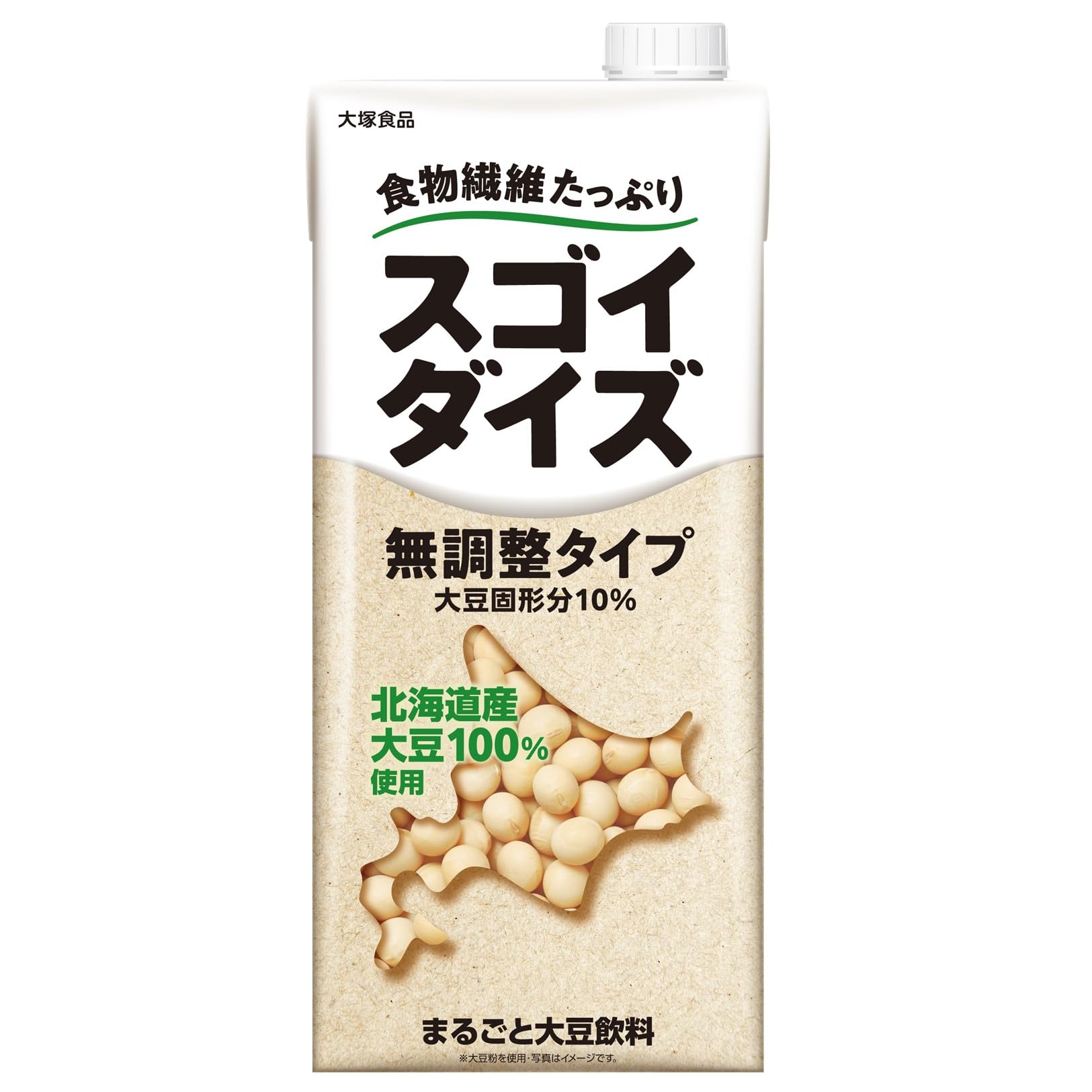 スゴイダイズ 大塚食品 無調整タイプ 1000ml×6本 常温保存可能 まるごと…