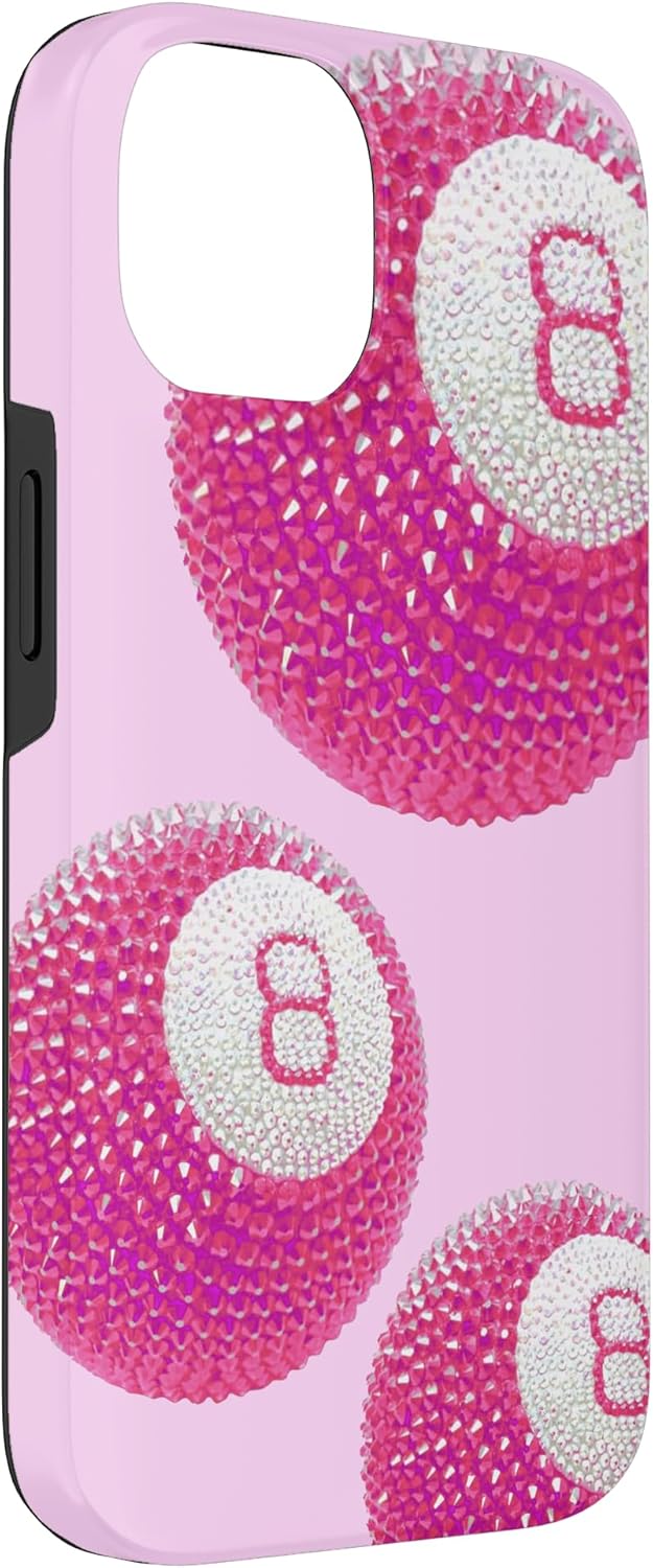 Retro Lucky Disco 8 Ball For Women Case for iPhone 15