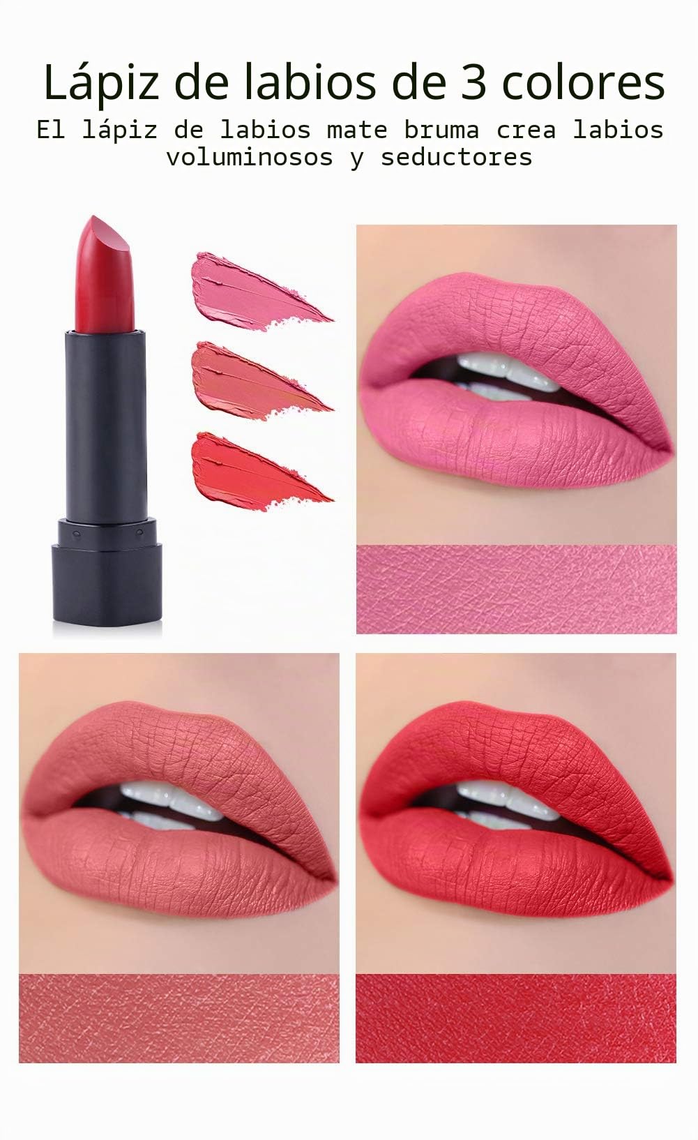 Paleta de Sombras de Ojos 49 Colores de Estuche de Maquillaje Cosmético - Incluye Rubor y Polvos Compactos y Brillo Labios #1
