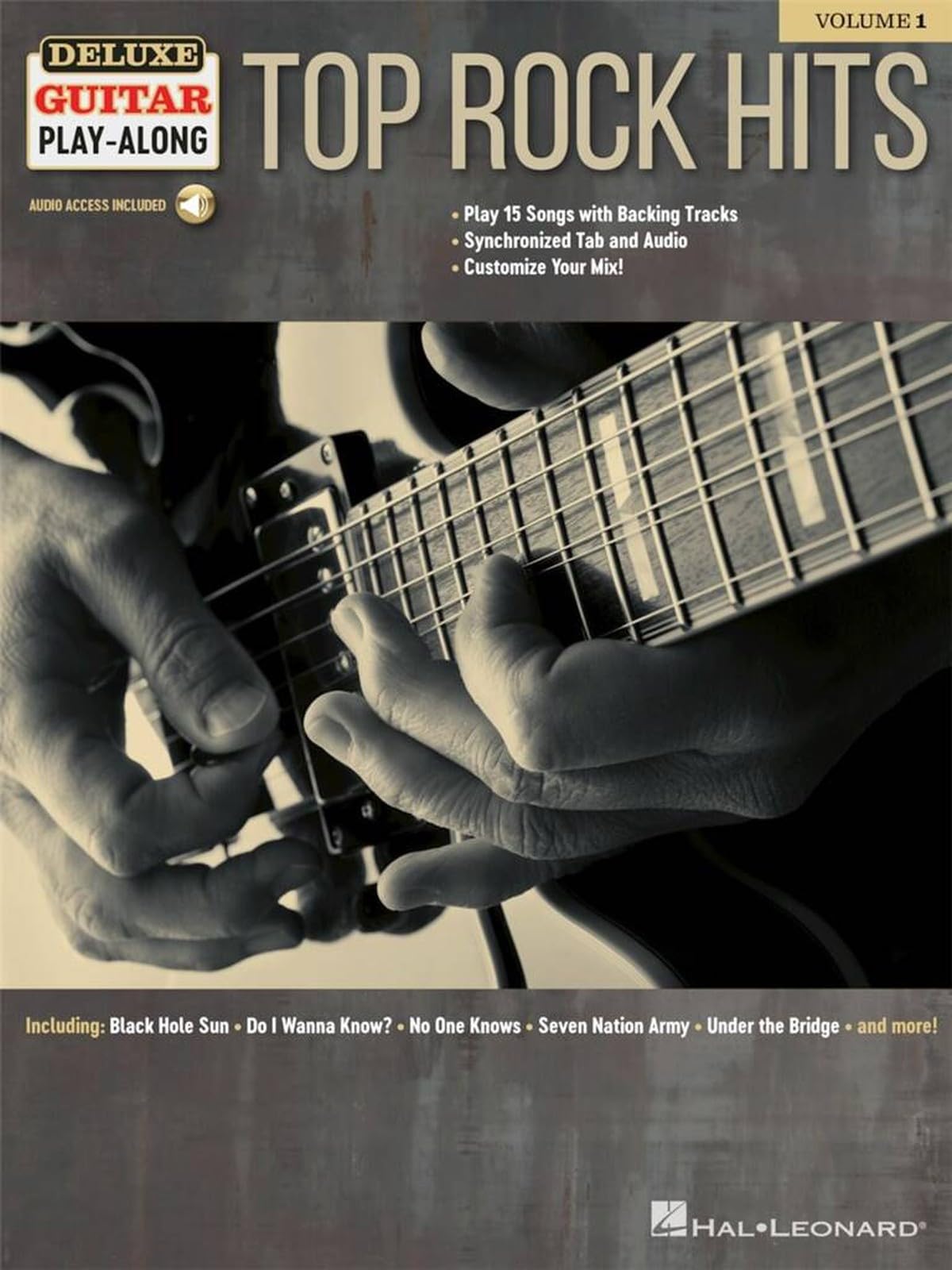 Deluxe Guitar Play-Along: Top Rock Hits: Deluxe Guitar Play-Along Volume 1
