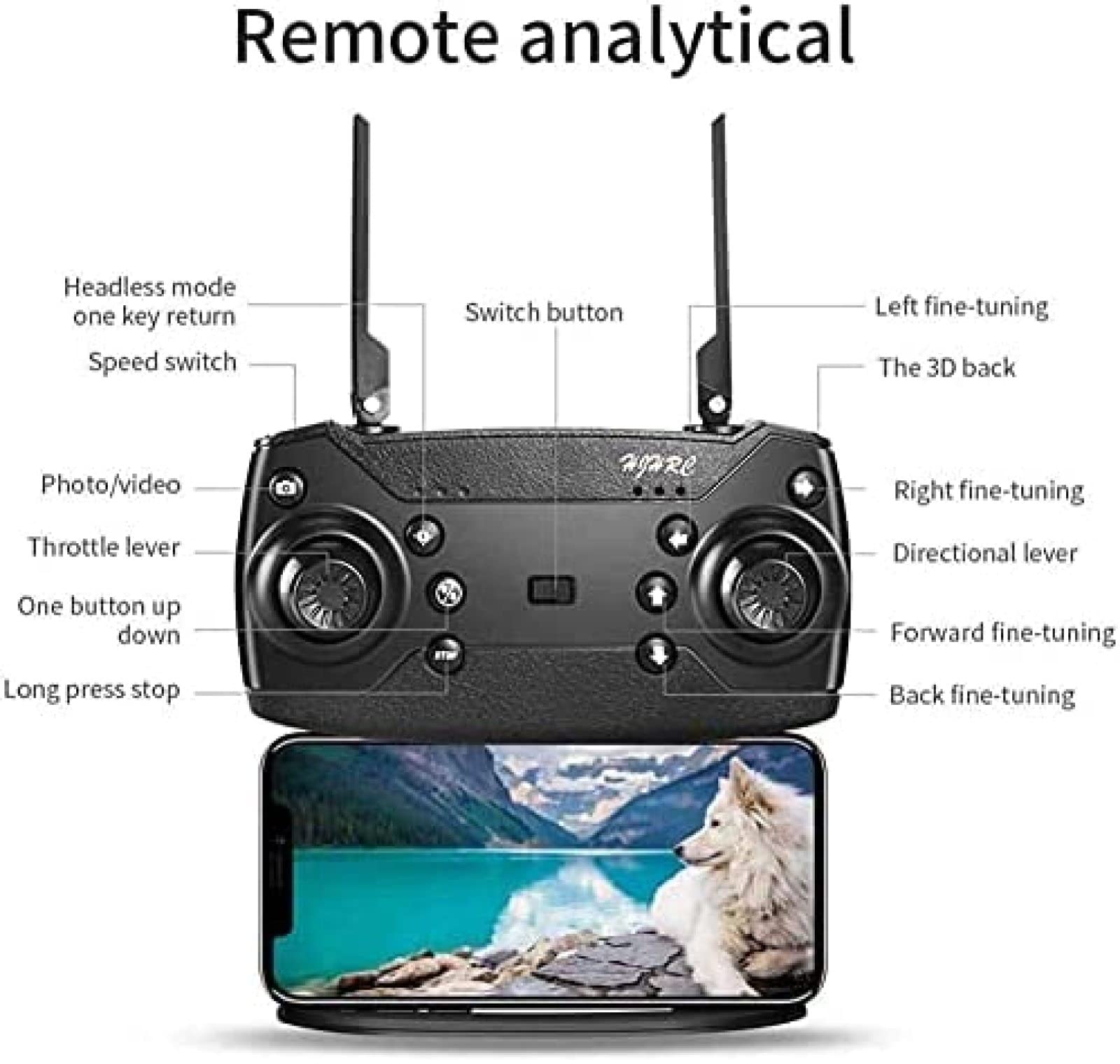 Dron zdalnie sterowany dla dzieci w wieku 5–9 lat Składany zdalnie sterowany quadkopter RC Dron z kamerą 4K HD WiFi Dron FPV FPV, fotografowanie gestami, wideo, trzymanie wysokości i tryb be