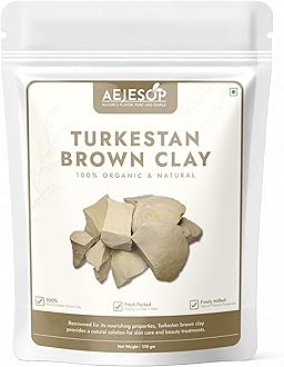 AEJESOP Edible Clay, Turkestan Brown Clay, 7oz (200g)