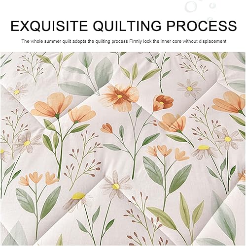 Miniatura 6 de Juego de edredón reversible de microfibra suave y ligera, para todas las estaciones, F, 59.1 x 78.7 in