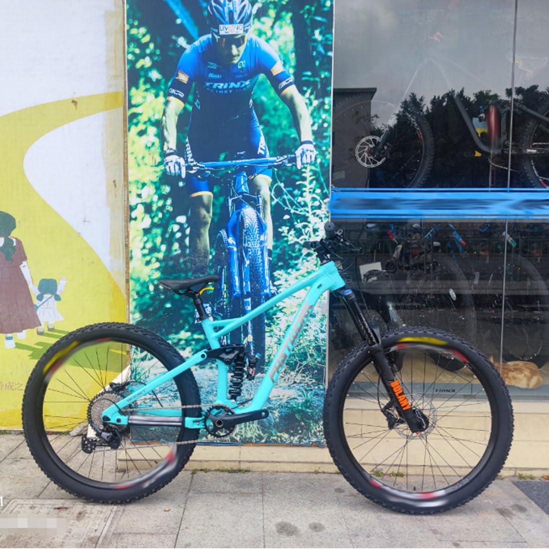 27,5 29 Mountainbike Federgabel Federweg 160mm XC/AM MTB Luftgabel Zugstufeneinstellung 1-1/2 Konische Gabel Steckachse 15 * 110mm Boost，mit Schloss(Black,27.5inch)