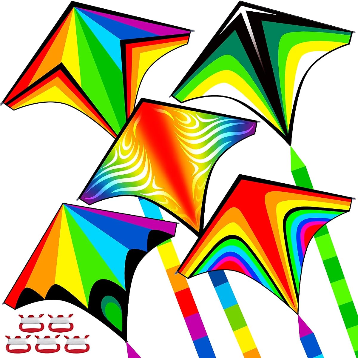 Easy to Fly Kites for Kids & Adults,Butterfly Delta Kites with String & Hand for Beach,Park,Outdoor Toys Birthday Gifts for Boys Girls Ages 4 5 6 7 8-12 Years Old