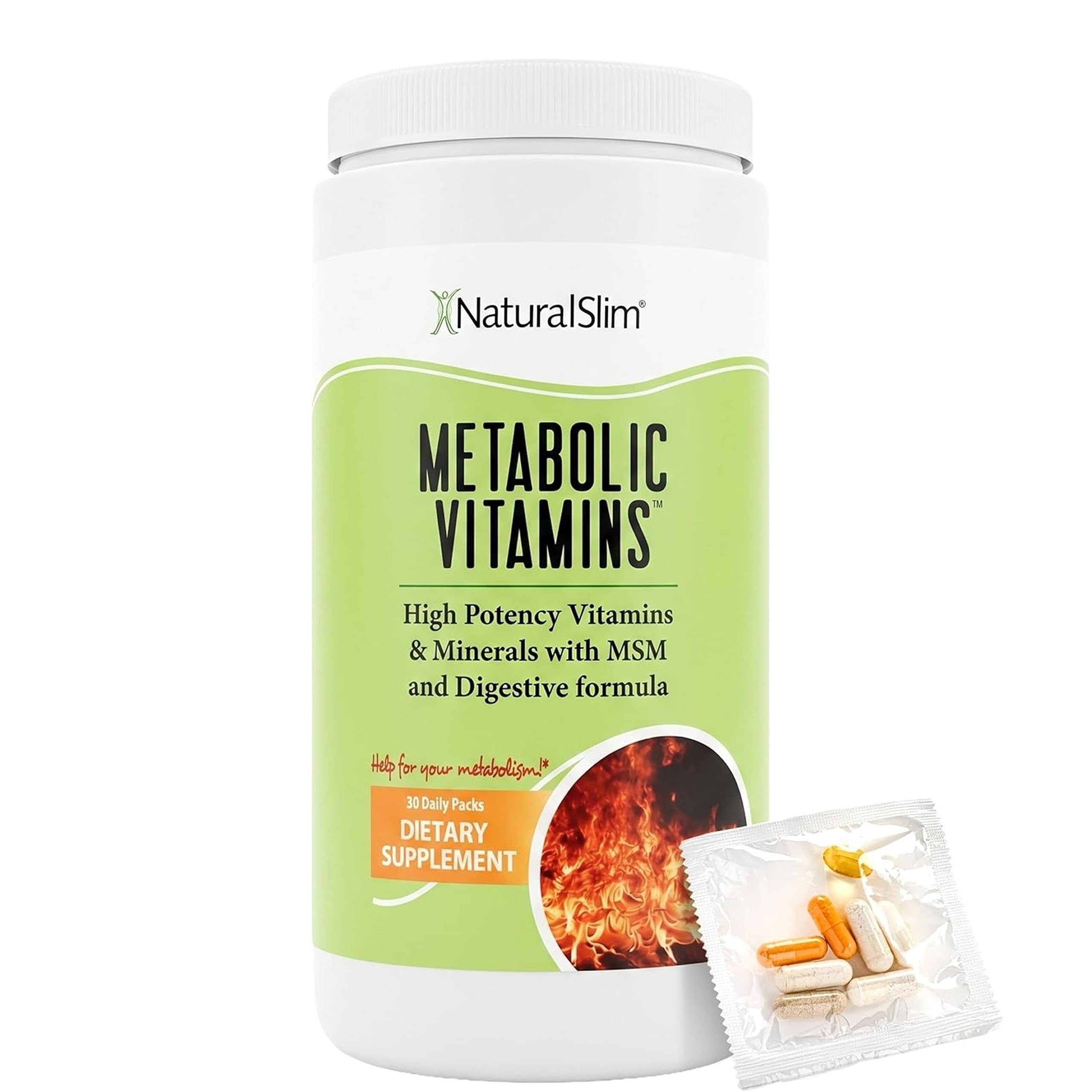 NaturalSlim Metabolic Vitamins, Multivitamin with Digestive Enzymes, 3 Pack — Amazon image 9