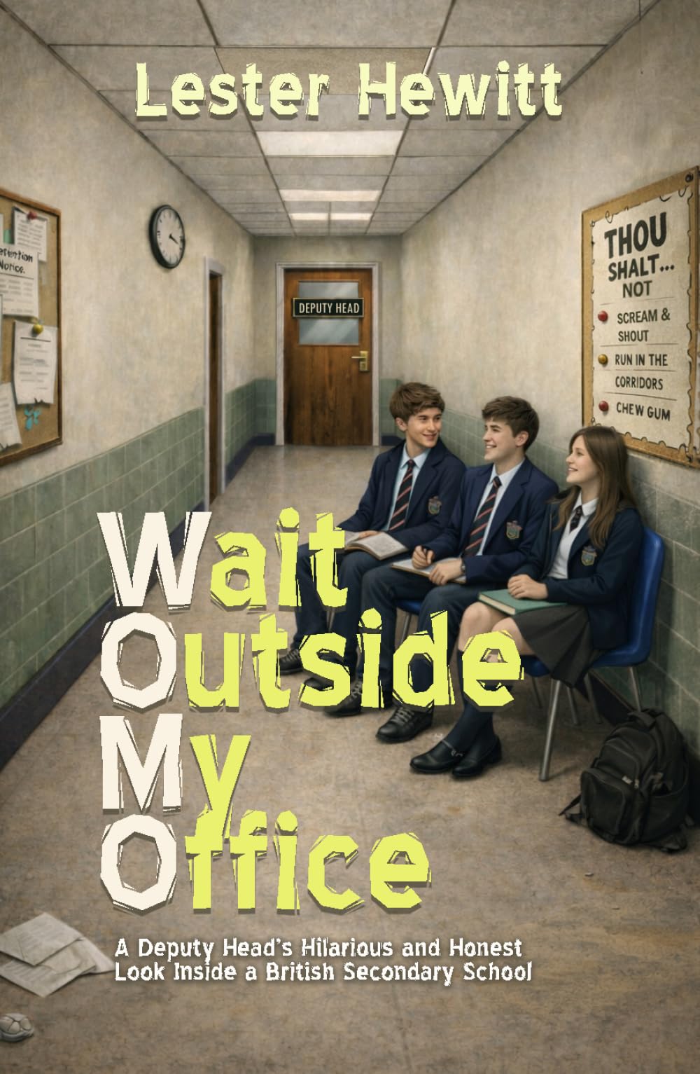 WOMO: Wait Outside My Office: A Humorous Fictional Memoir of School Life from a Deputy Headteacher