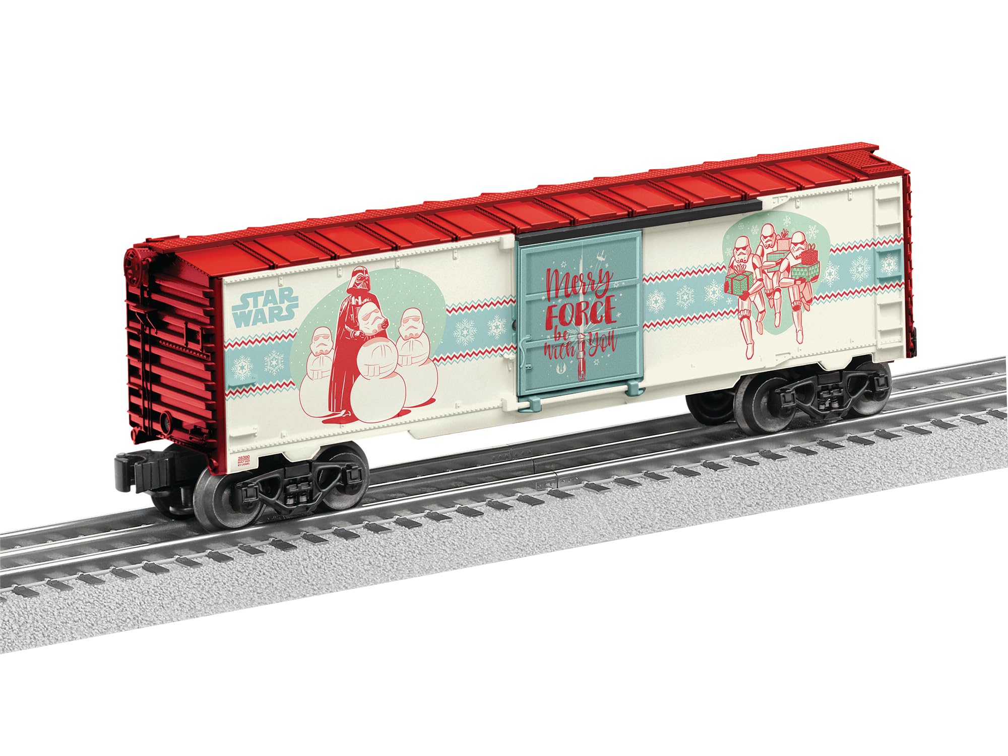 Amazon.com: Lionel Star Wars Christmas O Gauge Boxcar, Holiday