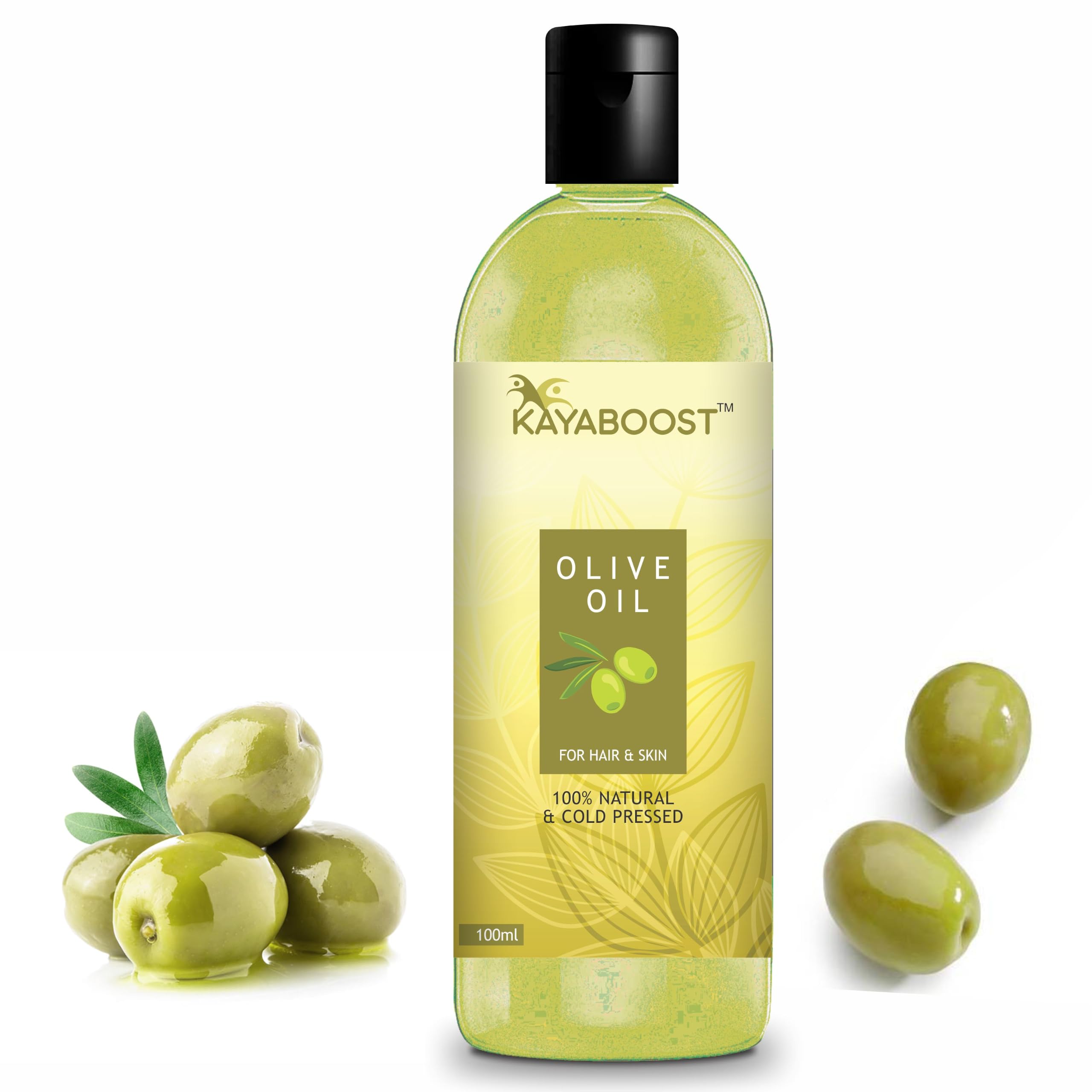 100% Pure Cold Pressed Olive Oil for Hair & Skin Care | Natural Moisturizing & Nourishing Massage Oil | Rich in Vitamin E | Multi-Purpose Beauty Oil | 100 ml-image-27