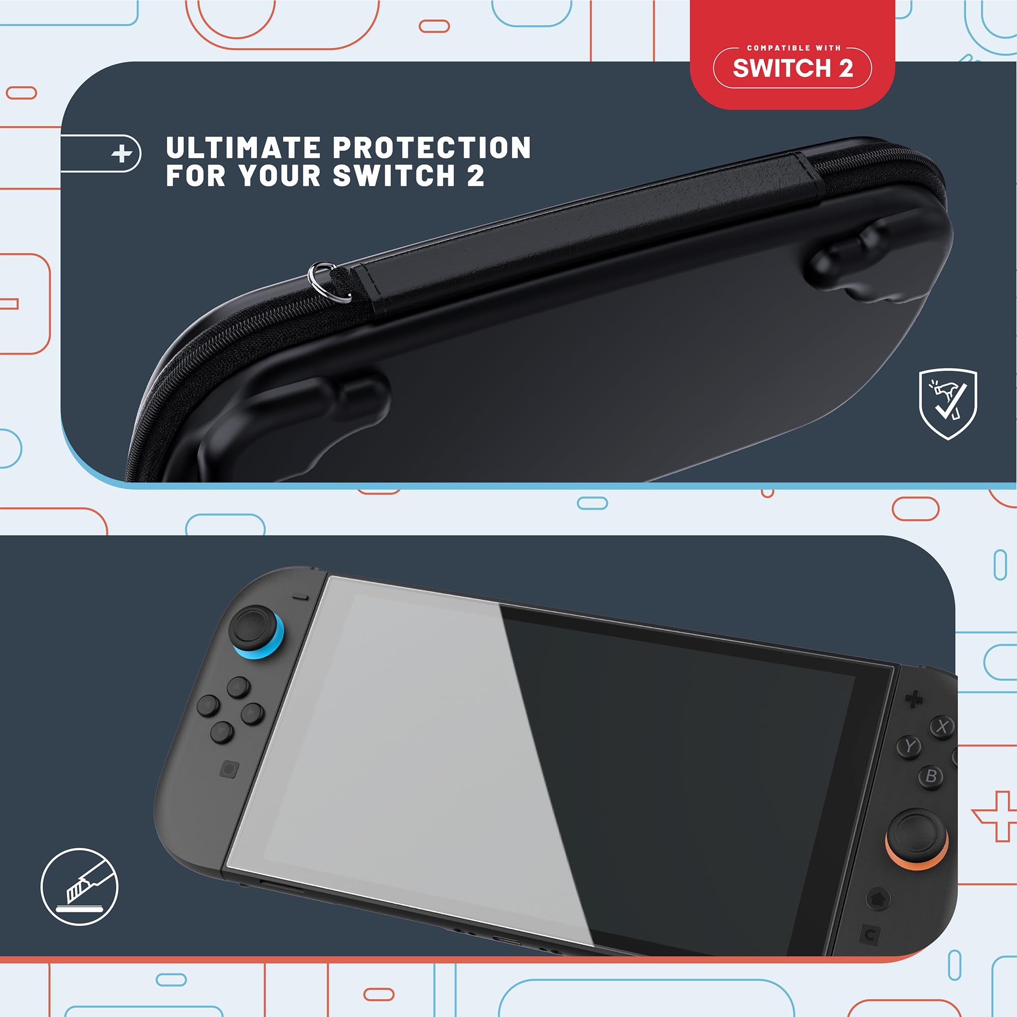 STEALTH Zestaw podróżny z konsolą przenośną kompatybilny z Switch 2
