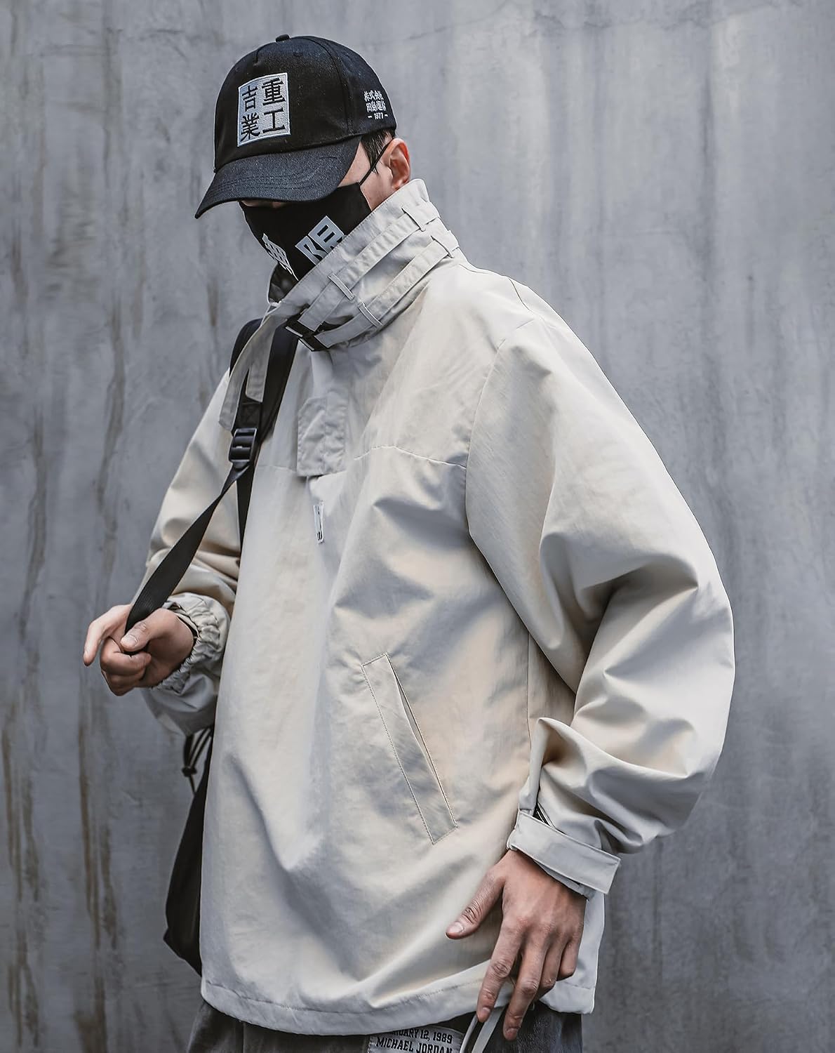 Niepce Inc Japanese Streetwear Techwear Windbreaker Jackets for Men