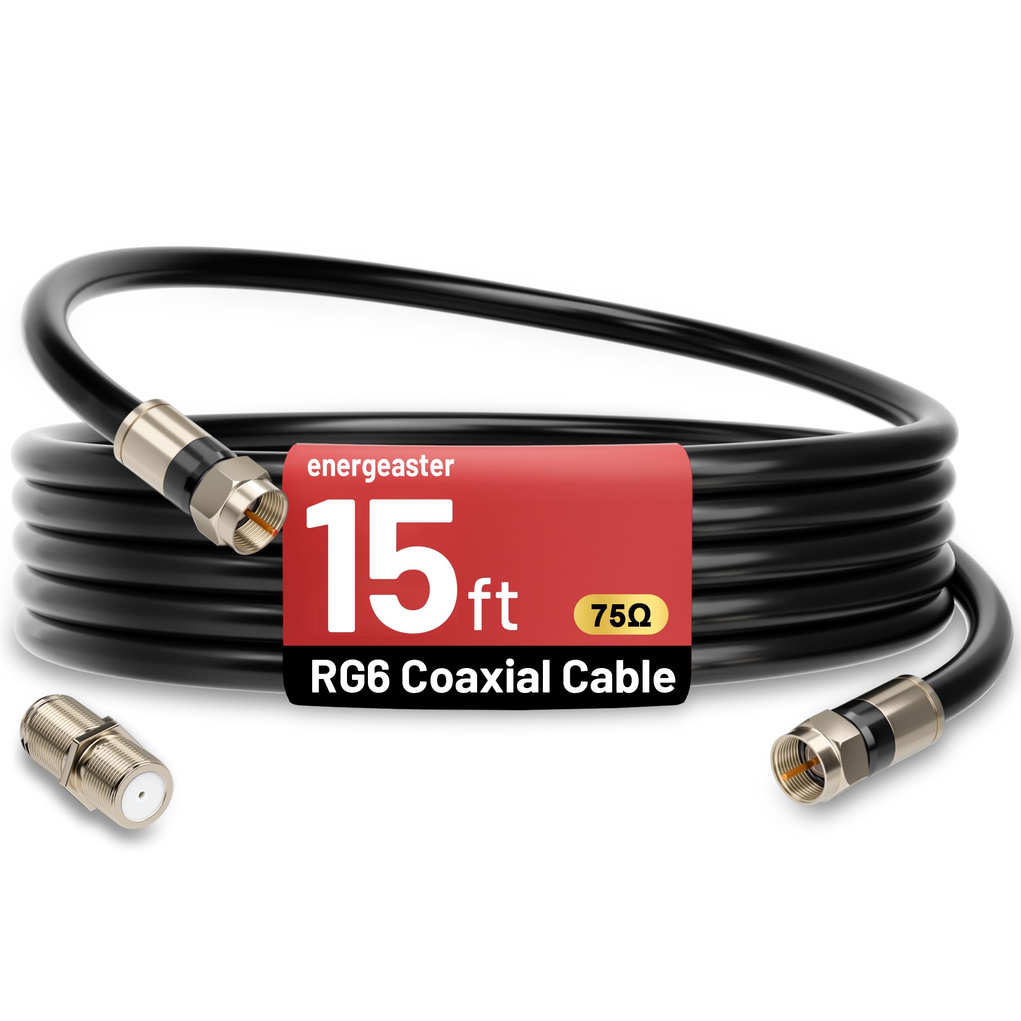 Cable coaxial RG6 extensor de cable coaxial banda ancha y sat&eacute;lite DVR 8