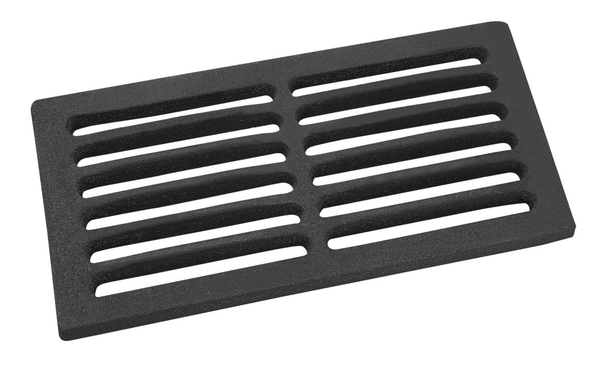 KOTARBAU Kaminrost 30,7 x 15 cm Kaminofen Ascherost Tafelrost Rost Ofengitter Kamin Ersatzteile Zubehör Gussrost Ofenrost Grillkamin Eckig Eckrost