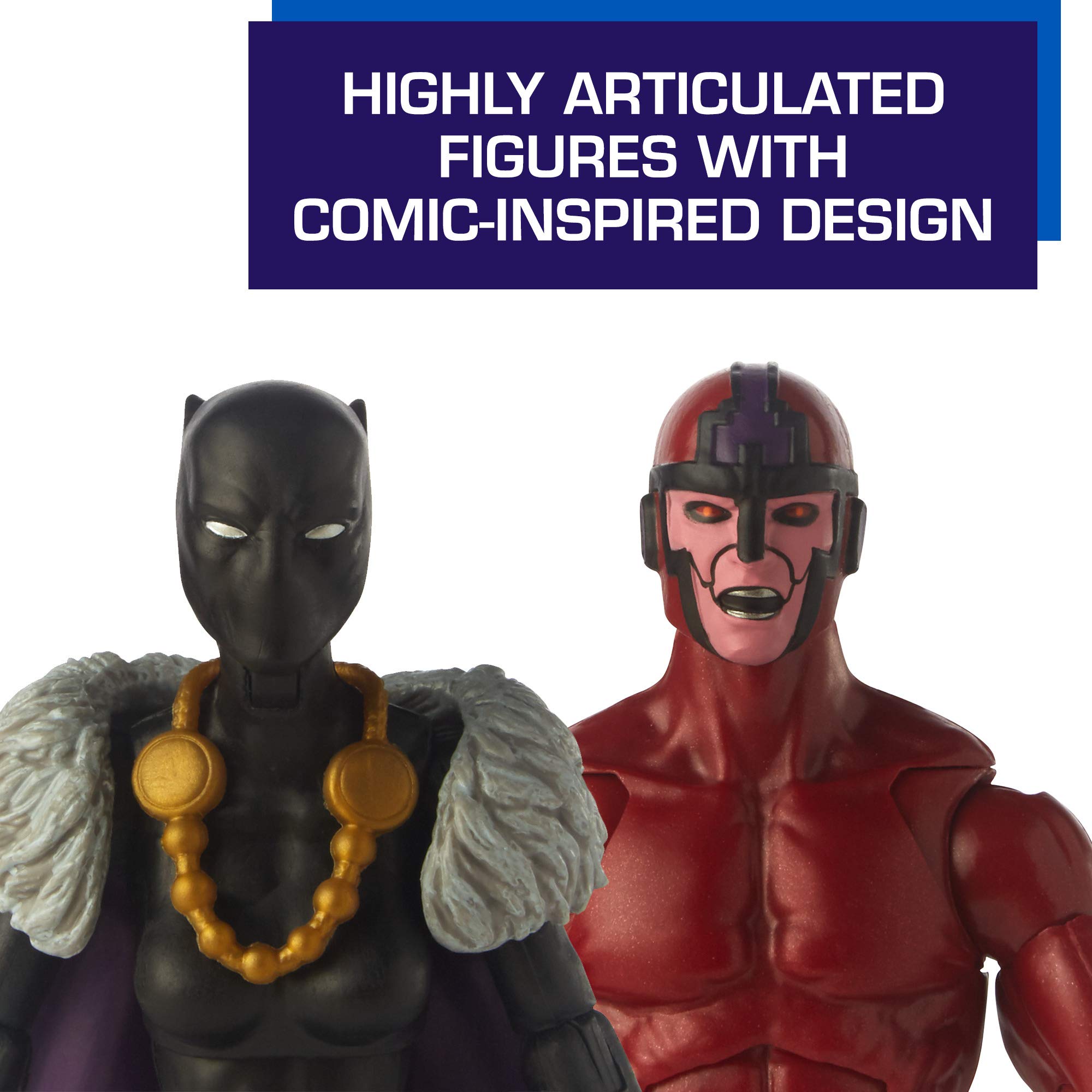 Marvel Hasbro Black Panther 6 Inch Legends 2 Pack - Shuri E Artigli Marvel Con Accessori, Figure Collezionabili