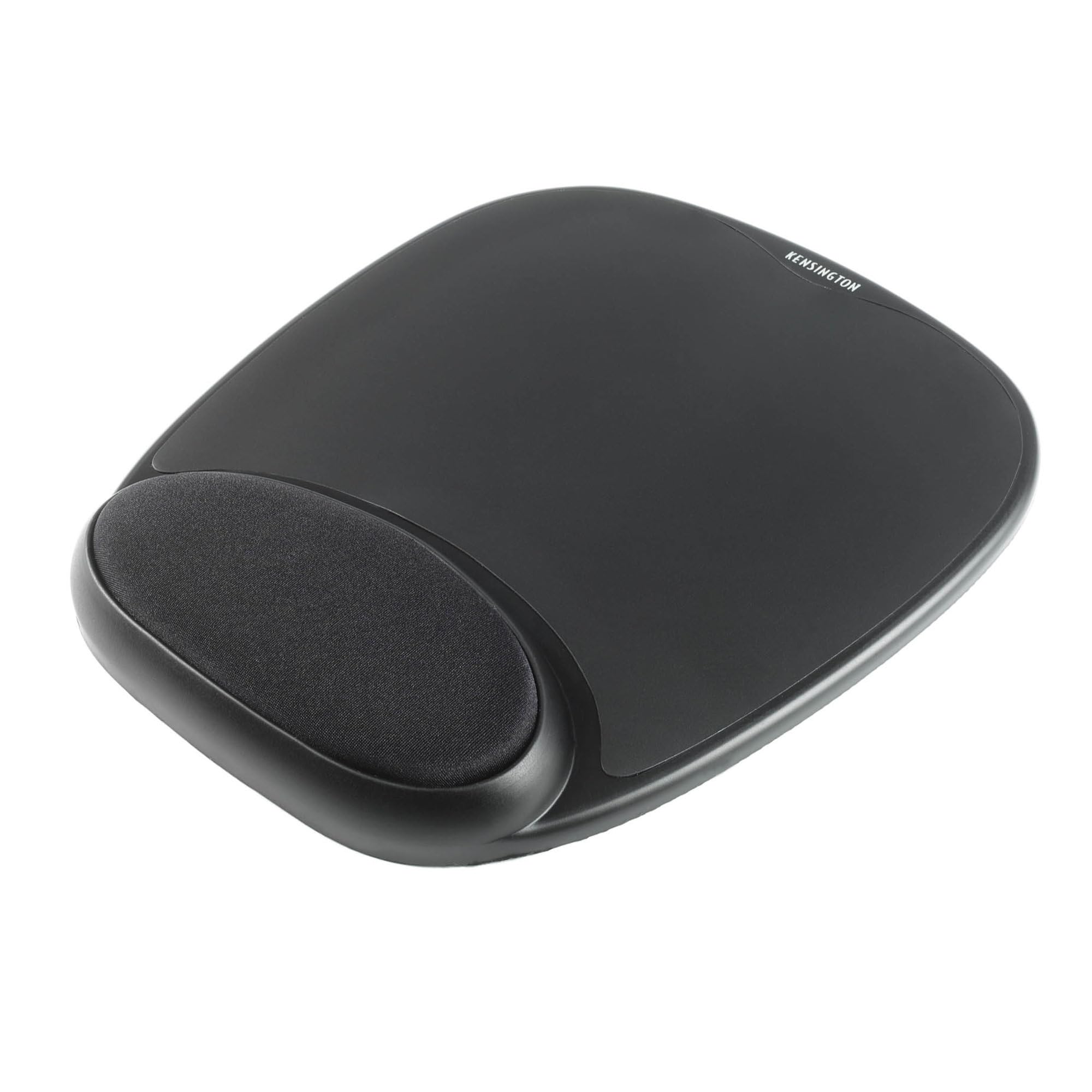 Kensington, Podkładka pod Mysz ze Wsparciem Nadgarstka - Ergonomiczna Żelowa Podkładka do Myszy Laserowych i Optycznych, Antypoślizgowy Spód, 238 x 38 x 330 mm, Kolor: Czarny (62386)