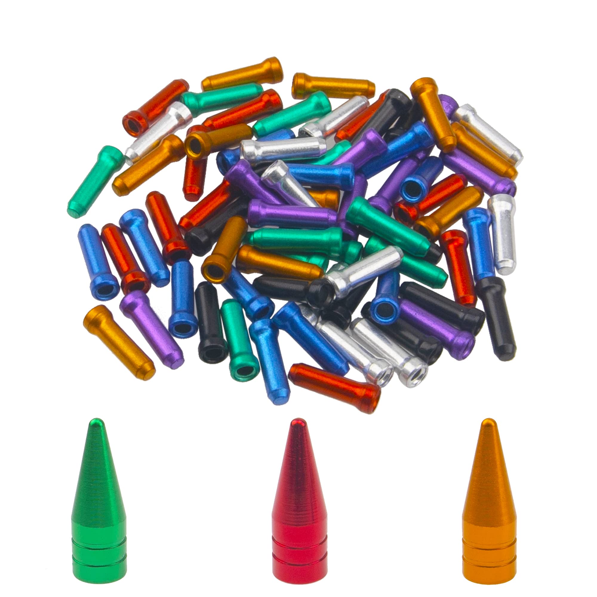 Bouchons De Valve De Pneu De Vélo En Alliage D'aluminium, Cache