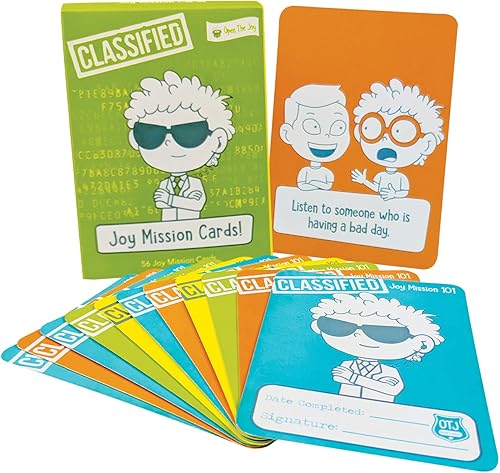 Miniatura 11 de Open The Joy Juego de cartas de gestión de la ira, 50 tarjetas de aviso, controla los sentimientos y aumenta la inteligencia emocional, manejo