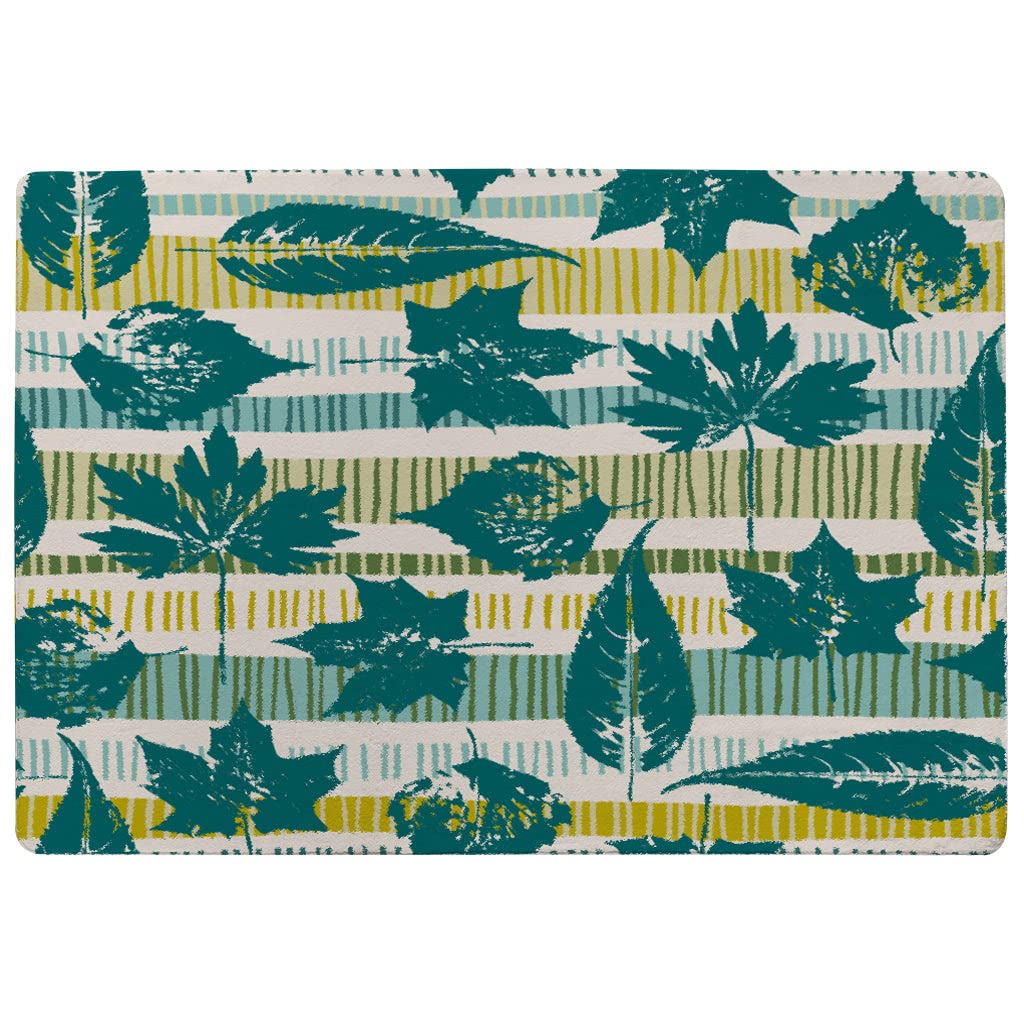 Motif d'automne tapis haut de gamme au design géométrique moderne
