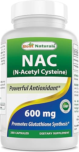 Miniatura 5 de Best Naturals 5-HTP (5-hidroxitriptófano) 100 mg y NAC - N acetil cisteína 600 mg