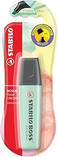 Marca Texto – STABILO BOSS ORIGINAL Pastel – Pacote com 1 unidade – Verde