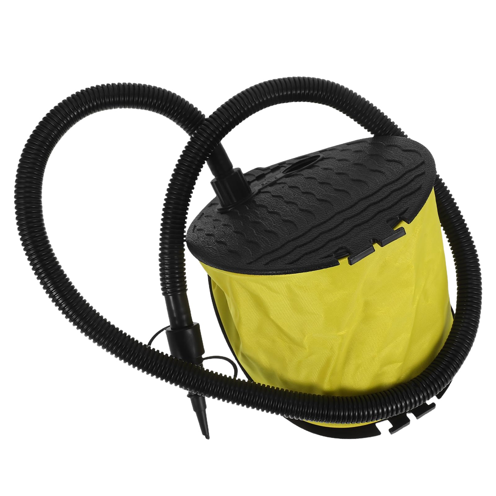 PRETYZOOM 2 Stück Fußpumpe Blasebalg Luftpumpe Aufblasbar Adapter Schnell Luftbett Isomatte Campingmatte Outdoor Zubehör Fußbedienung Kompakt