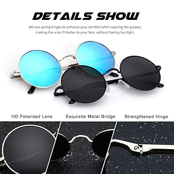 サングラス CASINO ROUND SUNGLASSES Sunglasses Ray-ban Round Double bridge RJ9647S 288/13 46-21