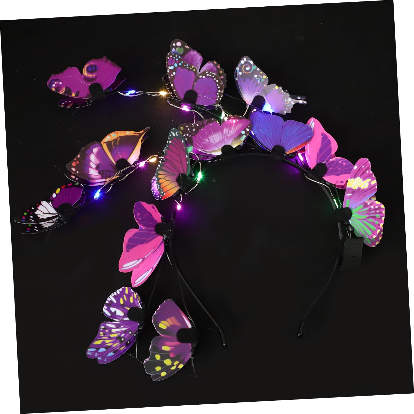 Didiseaon 3 Piezas diadema de diademas novia tiara Decorar accesorios para el cabello para niñas accesorios para el cabello brillar sombrerería verde venda Perder