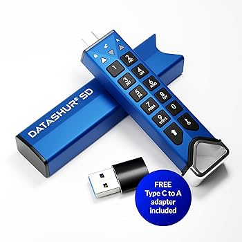 iStorage DatAshur SD 暗号化USBフラッシュドライブ Amazon.com: iStorage datAshur SD 1TB Encrypted USB Flash