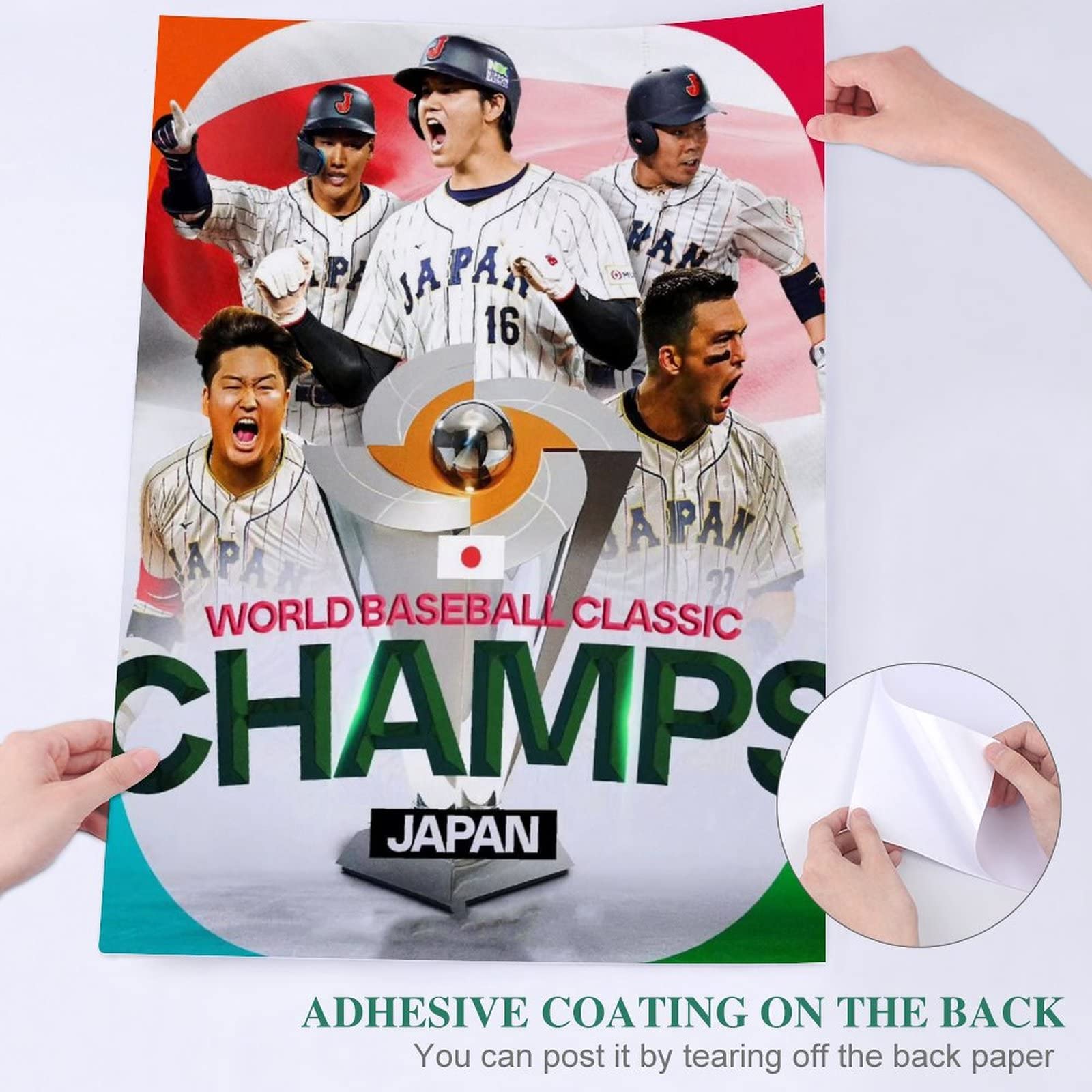 Amazon.co.jp: 2023 WBC 侍JAPAN 大谷翔平侍ジャパン優勝おめで