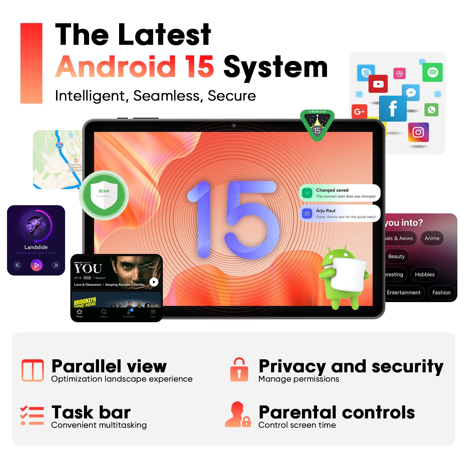 Rascal Tablet Snapklik.com : Raemond Android 15 Tablet 10 Inch
