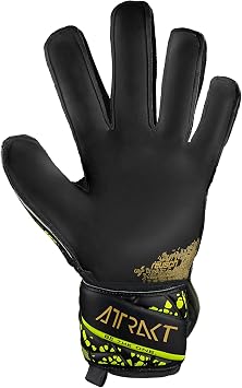 Reusch Attrakt Infinity Finger Support Goalkeeper Gloves for Adults Ideal for Artificial Grass