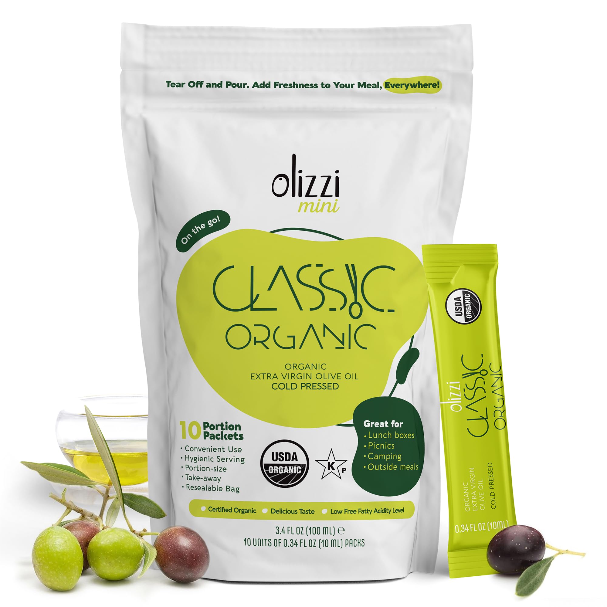 Amazon.com : Olive Oil Packets - Olizzi Classic Organic Extra