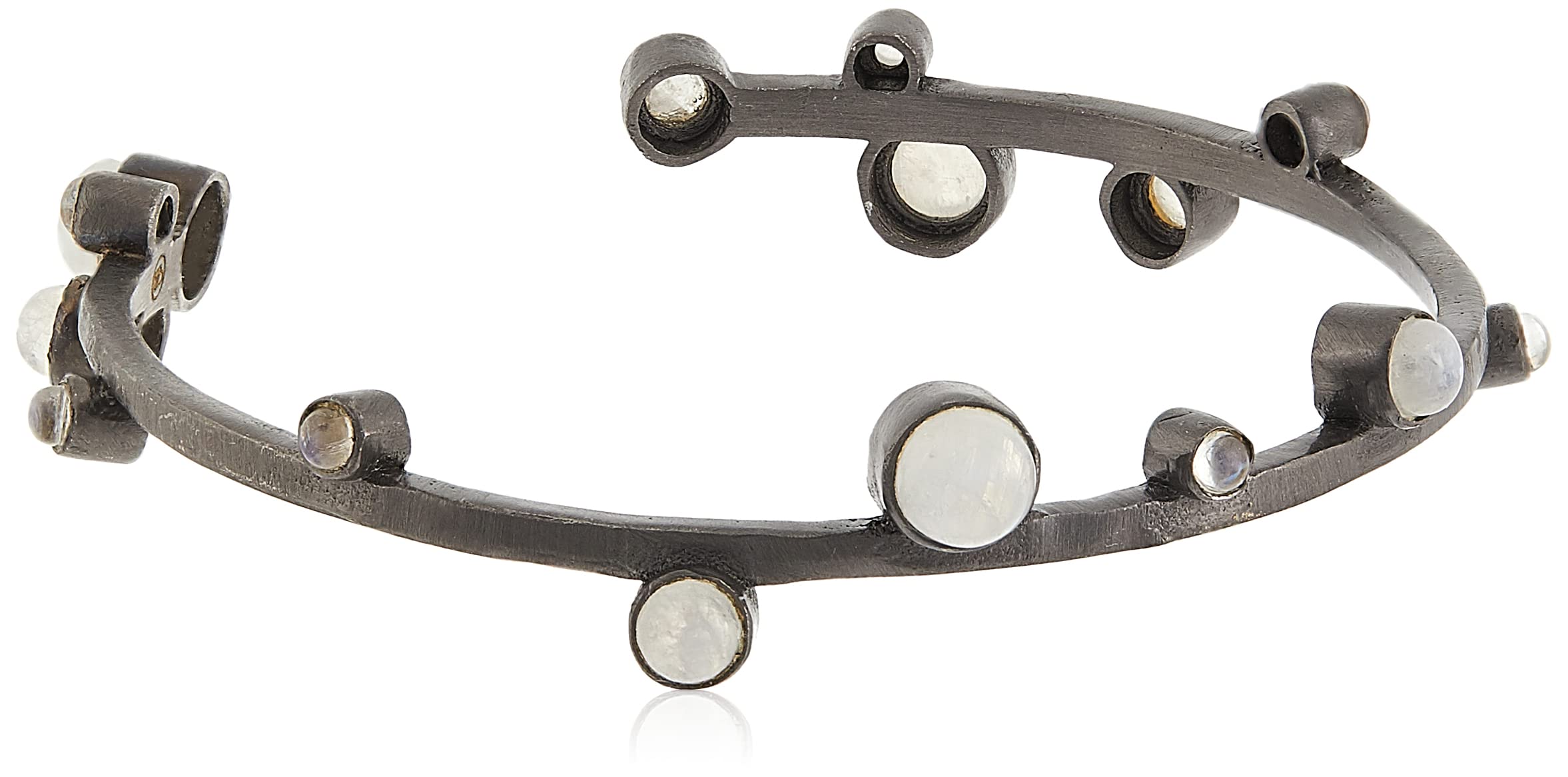 BioriEva Gun Metal Open Cuff