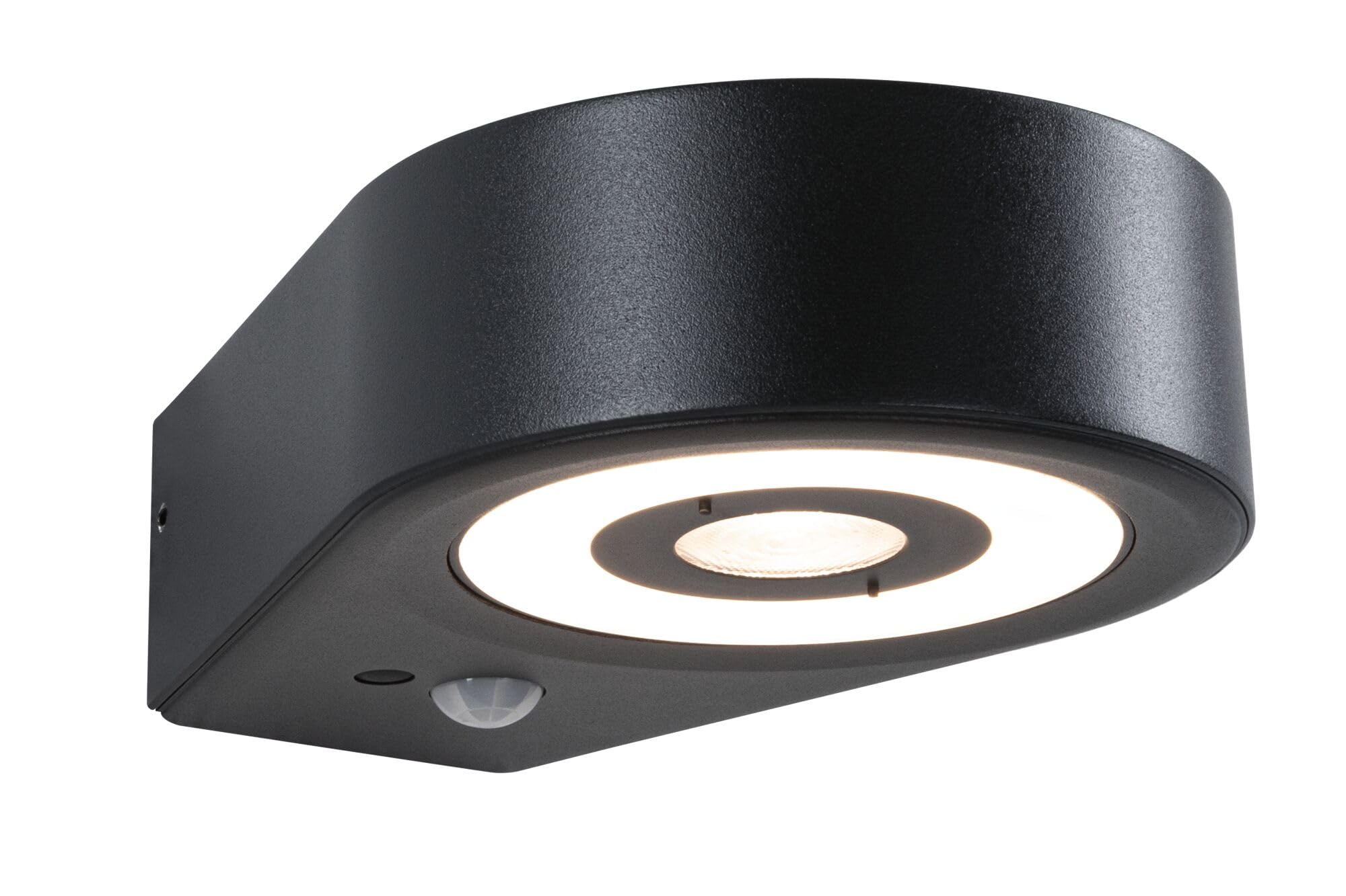94865 Paulmann LED Außenwandleuchte Silma Bewegungsmelder IP44 65x186mm 3000K 5,5 / 1x0,7W 600lm 230V Anthrazit Aluminium Wandleuchte