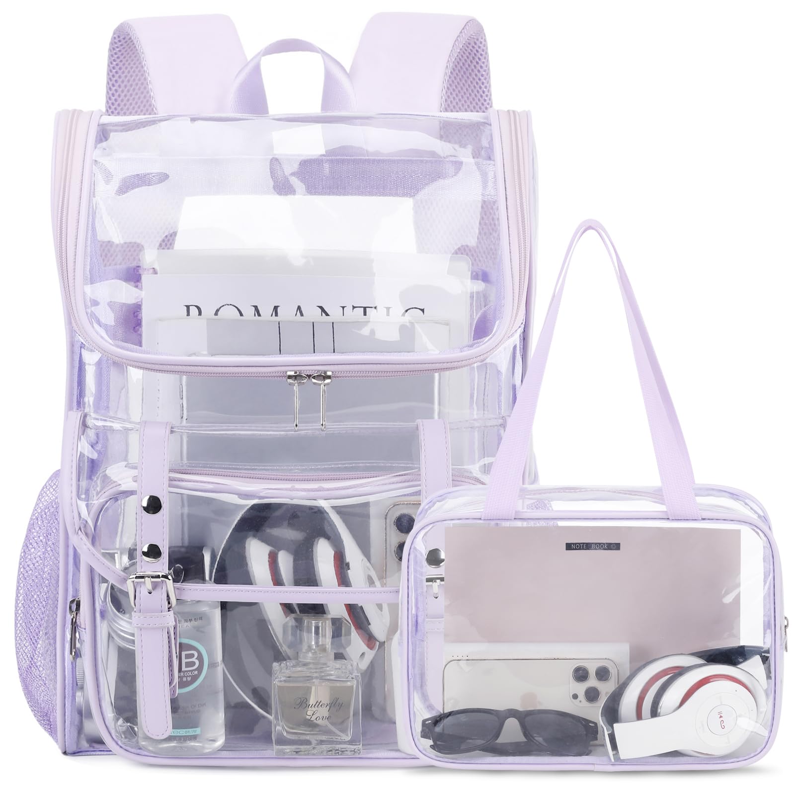 Sac à dos transparent robuste DIGOBAY pour passer la sécurité sans stress - 7