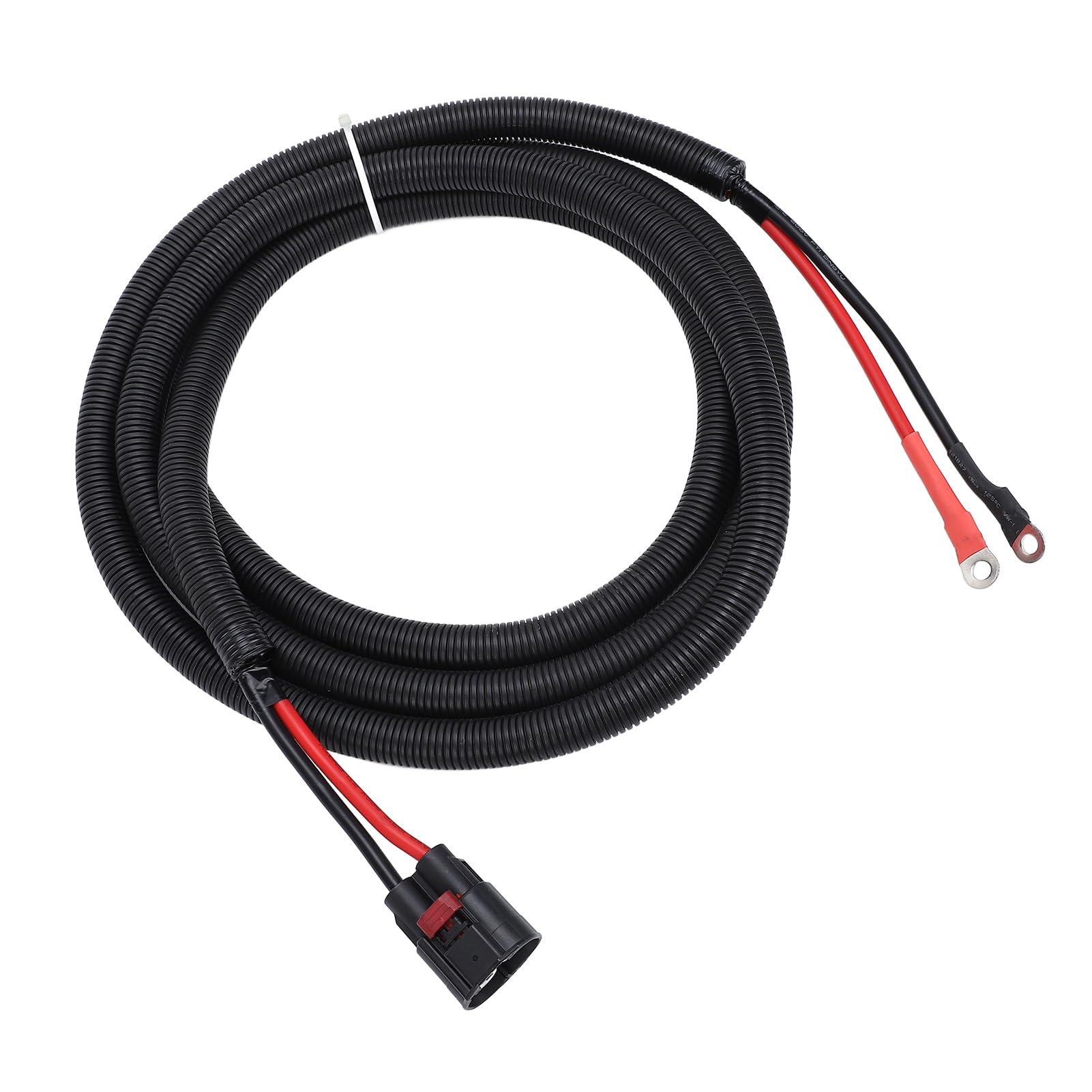 Qqmora Kabel Kierownicy o Wysokiej Wytrzymałości na Rozciąganie z wiązką Pompy Wspomagania Kierownicy, 4ft 8M0150103, Idealny do środków do Oczyszczania Silnika na Zewnątrz Akcesoria