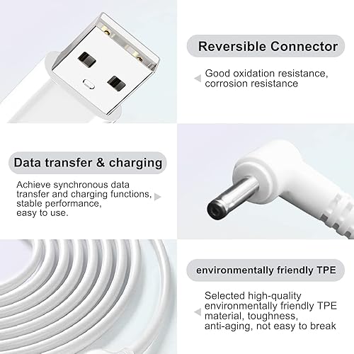 Miniatura 3 de Love your yy Paquete de 3 adaptadores de corriente para interiores y exteriores, cargador de pared para Ring Stick Up CamPlug-in de 3 generación2