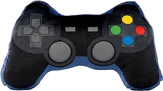 Puckator Cojín con Forma de Control de Juego de Felpa, decoración del hogar, Regalo de Juegos, Forma novedosa, 11,5 x 35 x...