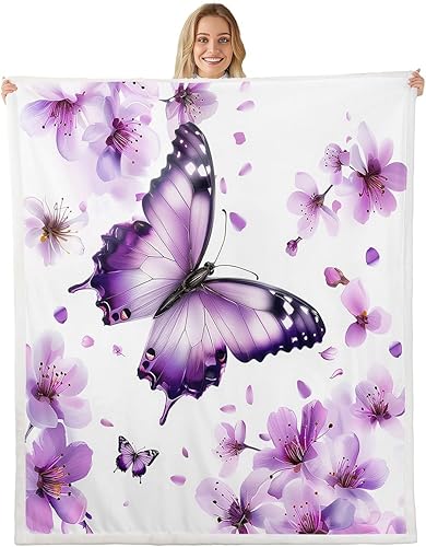 Miniatura 18 de Manta de cama con flores coloridas, manta de girasol, ligera, suave y acogedora, manta rústica de franela con temática de granja para sofá