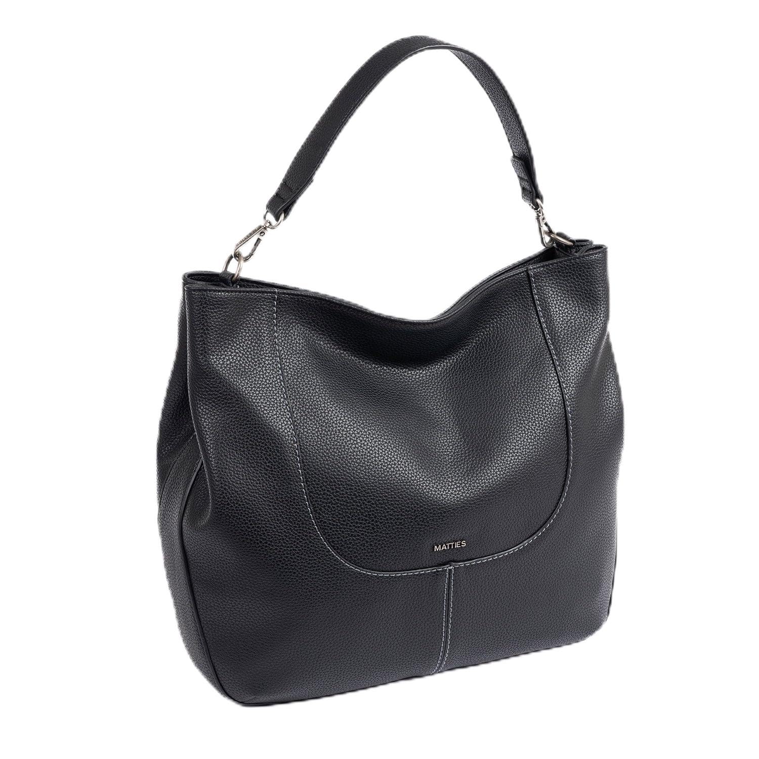 MATTIES Women's Cozy Bags, Black/White, 12cm x 33.5cm x 31cm