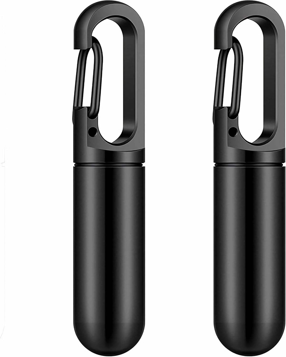 Keychain Pill Holder, Mini Pill Case, Waterproof Metal Pill