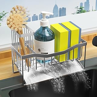 Maifan Sink Caddy Sponge Holder for Kitchen S...,