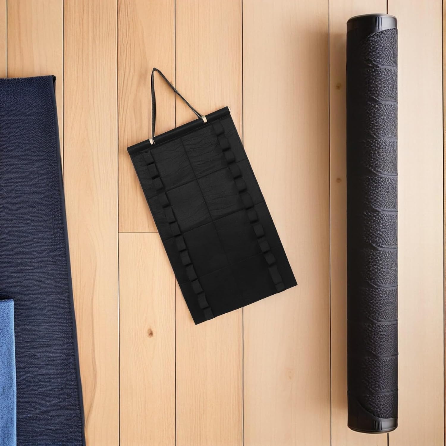 2pcs Martial Arts Belt Display Rack Wall Mount Felt Karate Judo Taekwondo Belt Holder Organizer and Achievement Hanging