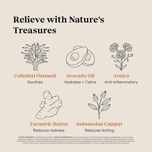 Miniatura 6 de Kinfield Bálsamo de alivio - Bálsamo vegano calmante para picaduras de insectos - Cuidado de la piel libre de crueldad - 0.6 oz  18 g