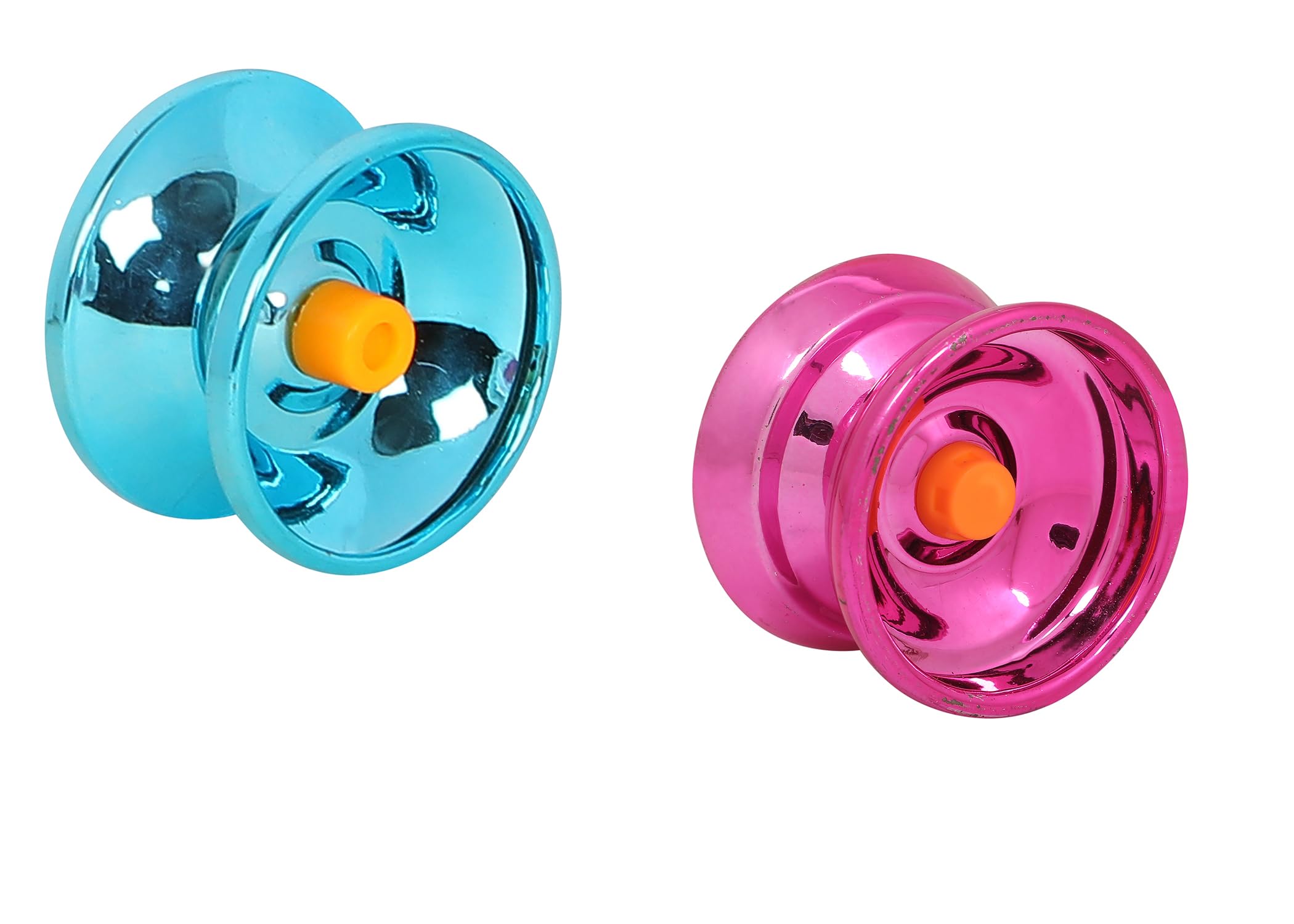 DISILA TRADERS Fine Quality High Gloss Metal-Made Shining YoYo Spinner Toys for Kids with High Speed - Random Color (Pack of 1) (B09V5RRCSB) Amazon Price History, Amazon Price Tracker