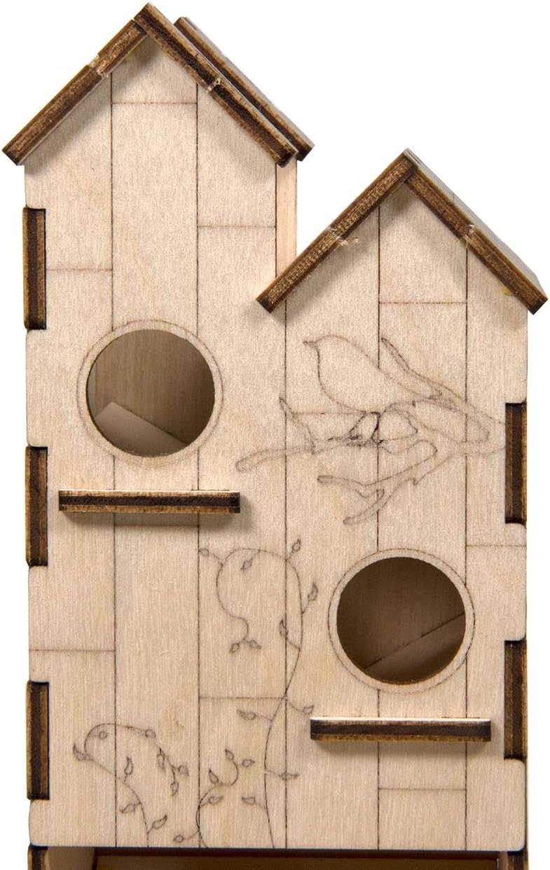 The Broken Token Mini Birdhouse Dice Tower - Wooden Dice Tower