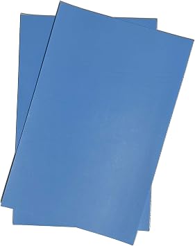 Heavy Duty Underwater Pool Liner Patches; 2 Pack 5.5"x8.5" | Heavy Duty | Instant | Waterproof | Glue-Less | Peel and Stick | Swimming Pool Liner Repair Patches Blue