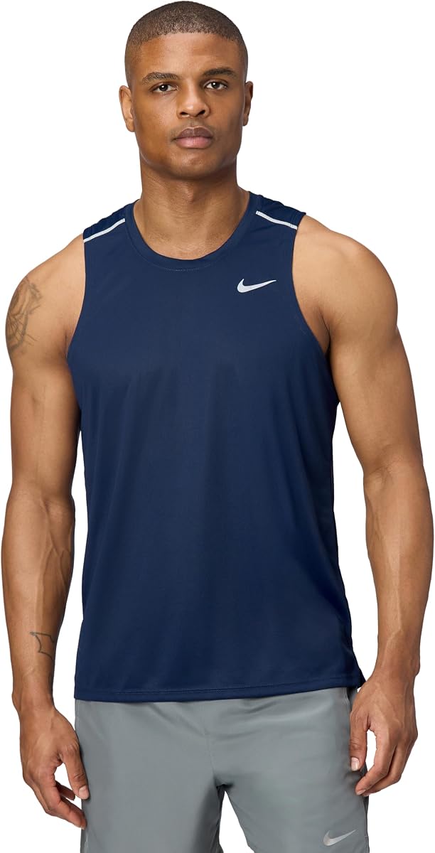 Nike Miler Dri-Fit Camiseta sin mangas para correr para hombre