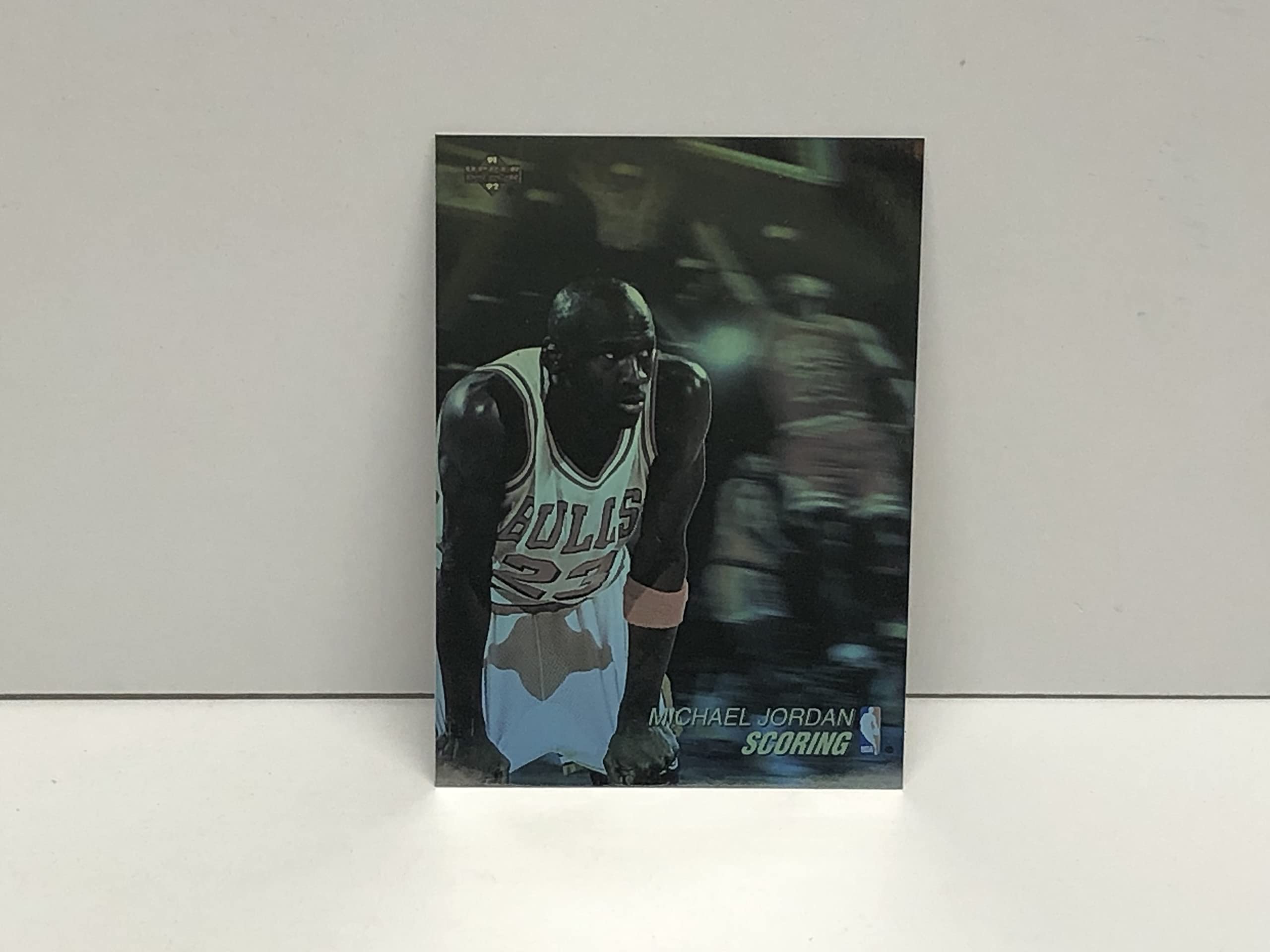 Amazon.com: 1991 Upper Deck MICHAEL JORDAN Hologram card #AW1 (NRMT/MT) :  Collectibles & Fine Art